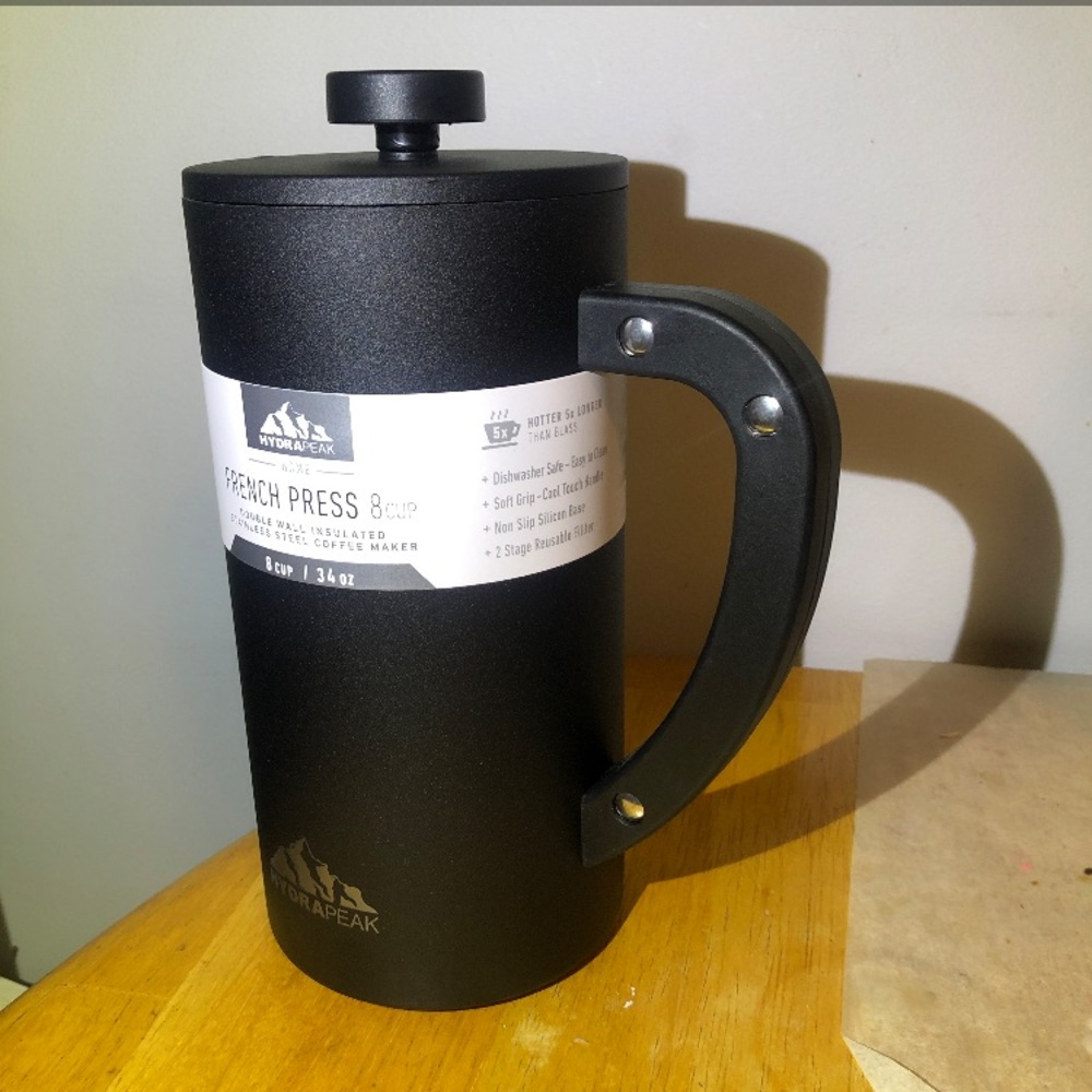 HYDRAPEAK French Press 8 cup